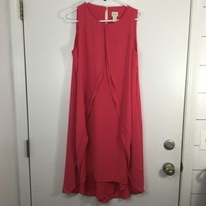 Chico's ruffle‎ midi dress